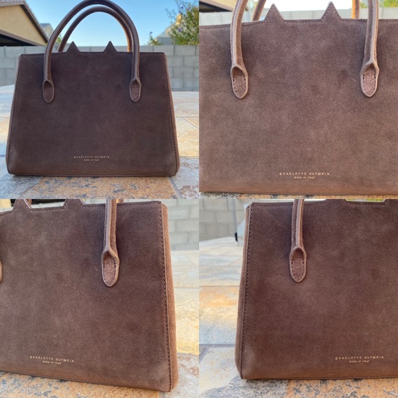 SOLD Charlotte Olympia Feline Petit Poitier Tote - Picture 7 of 12